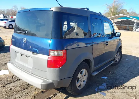 2003 Honda Element Ex from USA, damaged, VIN 5J6YH28583L022476